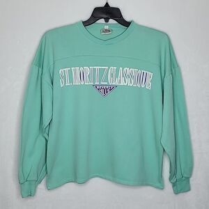 Vintage St. Moritz of Beverly Hills Crew Neck Oversized Sweater Size Small